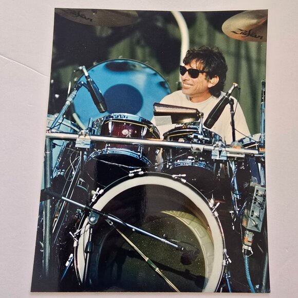 Mickey Hart Grateful Dead Drummer Photo By Rob Cohn Licensed Print Kodak Paper - Picture 10 of 12